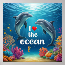 I kärlek vid havet poster