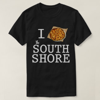 I Kärlek vid södra kusten Pub Pizza T Shirt