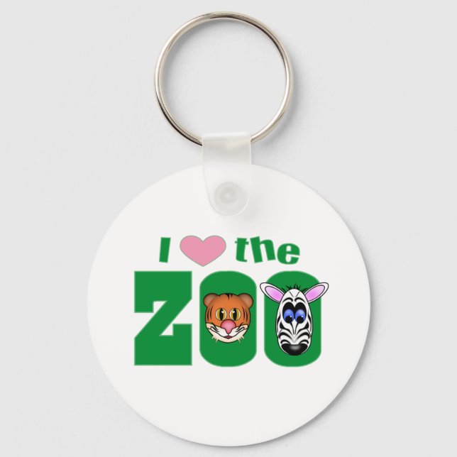 I Kärlek vid ZOO Nyckelring (Framsida)
