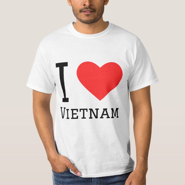 I kärlek Vietnam T Shirt (Framsida)