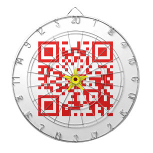 I Kärlek Vietnam (Tôi Yêu Viet Nam) Flagga QR-kod Darttavla