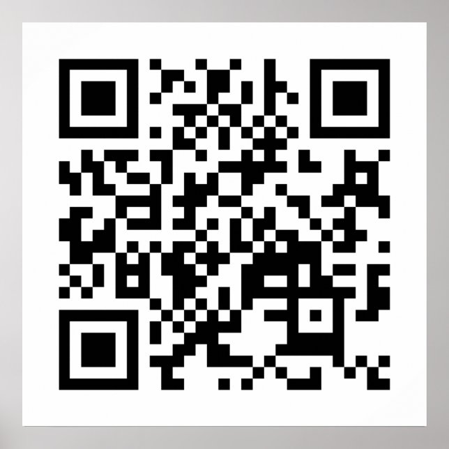 I Kärlek Vietnam (Tôi Yêu Viet Nam) Flagga QR-kod Poster (Framsidan)
