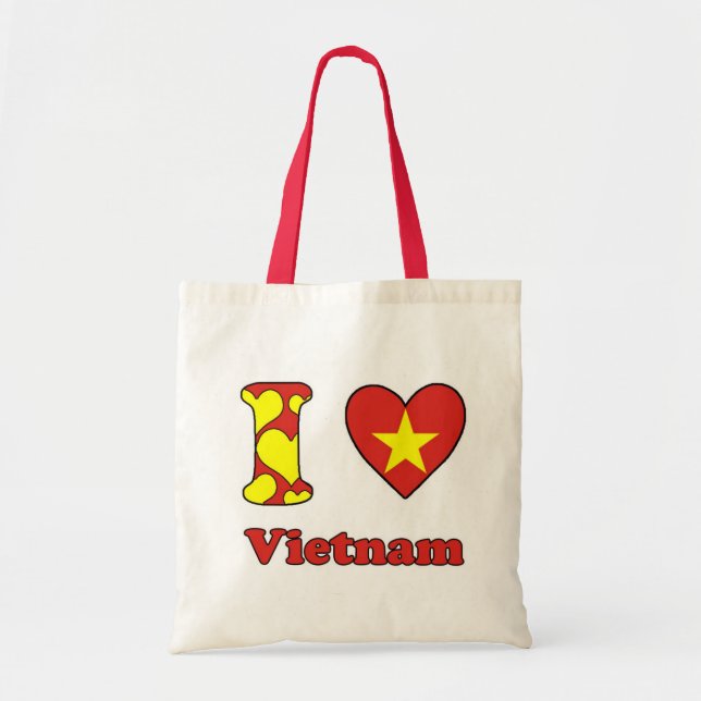 I kärlek Vietnam Tygkasse (Framsidan)