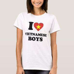 I kärlek vietnamesiska Boys T Shirt