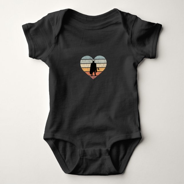 I Kärlek Viking Warrior med Ax T Shirt (Framsida)