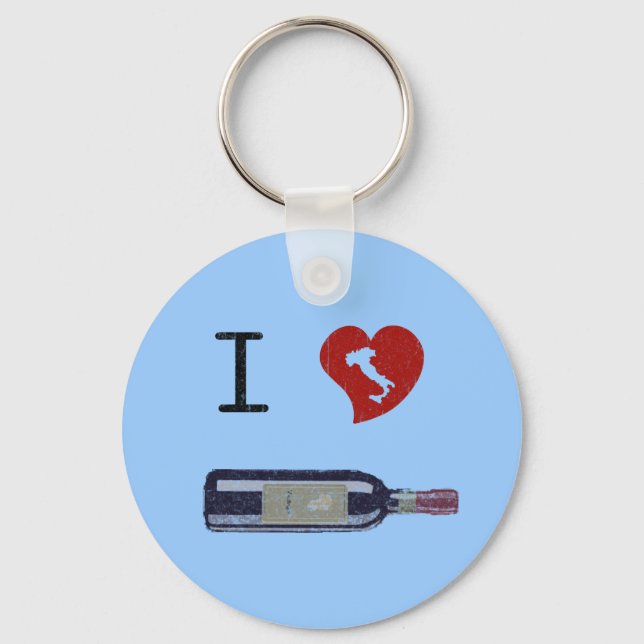 I KÄRLEK VIN NYCKELRING (Framsida)