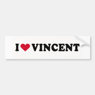I KÄRLEK VINCENT BILDEKAL