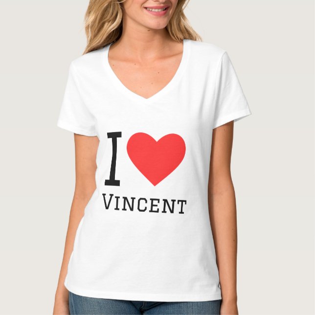 I kärlek Vincent T Shirt (Framsida)