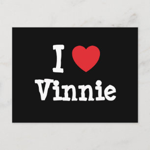 I kärlek Vinnie eart T-Shirt Vykort