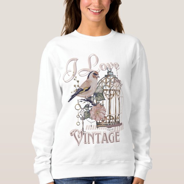 I KÄRLEK VINTAGE T SHIRT (Framsida)
