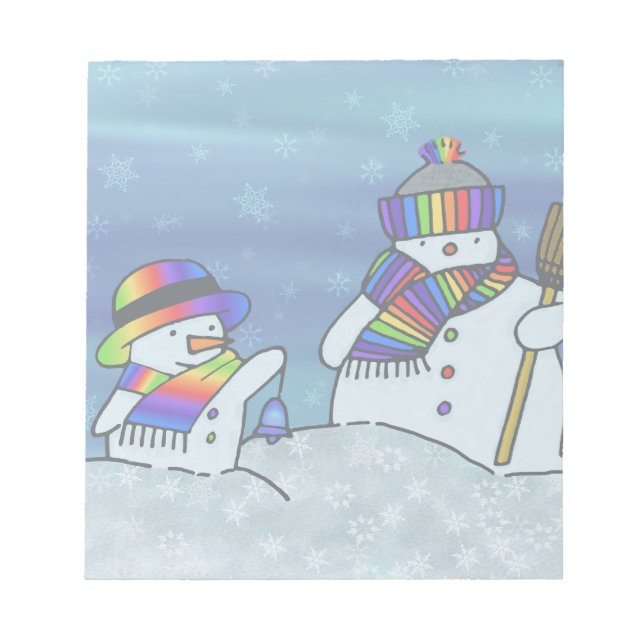 I kärlek vinter! anteckningsblock (Framsida)