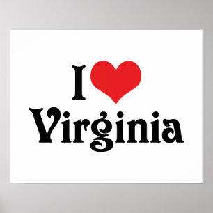 I Kärlek Virginia Poster