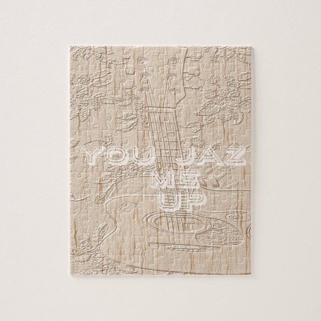 I kärlek-virke som går på brunn Hakuna Matata Pussel (Vertikal)