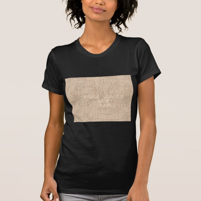 I kärlek-virke som går på brunn Hakuna Matata Tee (Framsida)