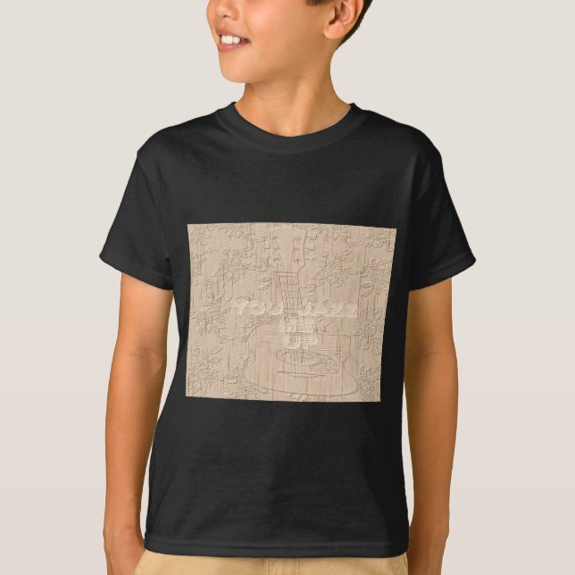 I kärlek-virke som går på brunn Hakuna Matata Tee Shirt (Framsida)