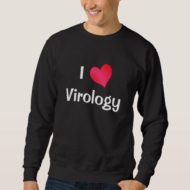 I Kärlek Virology Långärmad Tröja (Framsida)
