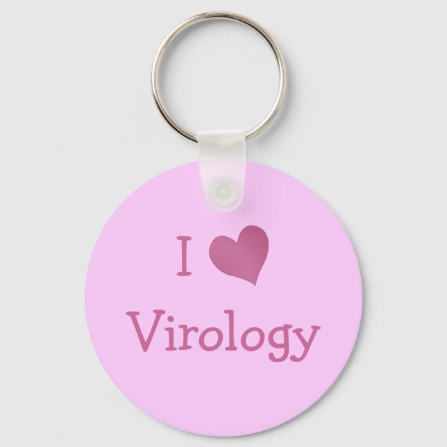 I Kärlek Virology Nyckelring (Framsida)