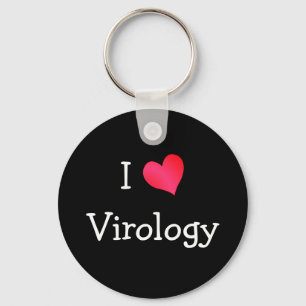 I Kärlek Virology Nyckelring