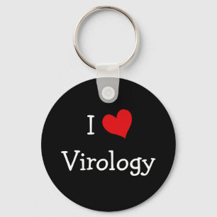 I Kärlek Virology Nyckelring
