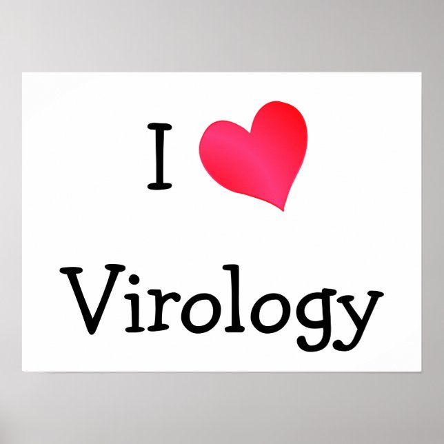 I Kärlek Virology Poster (Framsidan)