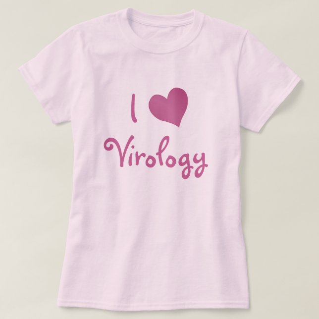 I Kärlek Virology Tee Shirt (Design framsida)