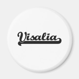 I kärlek Visalia California Classic Design Magnet