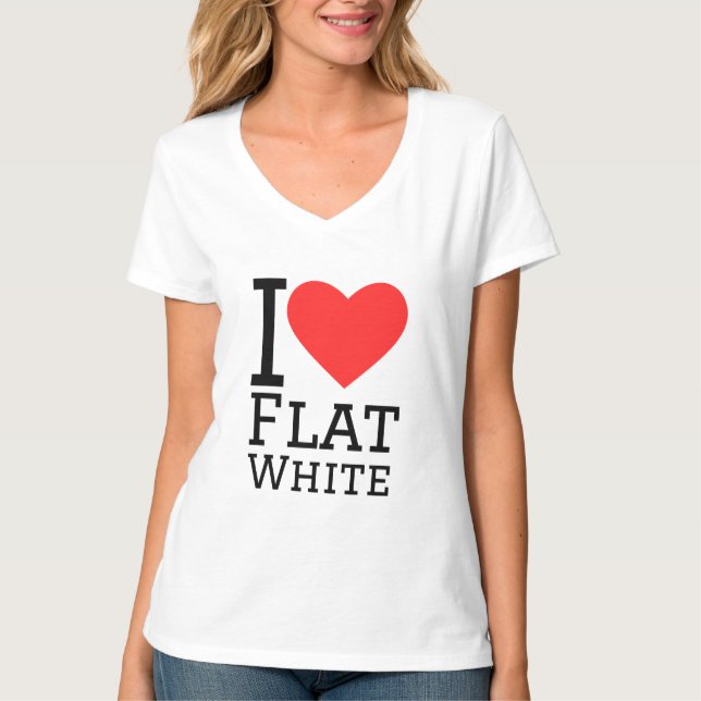I kärlek, vit t shirt (Framsida)