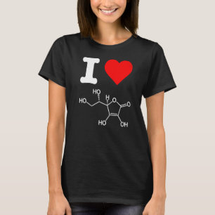 I Kärlek Vitamin C Skinkare Ingredienser Acne Chem T Shirt