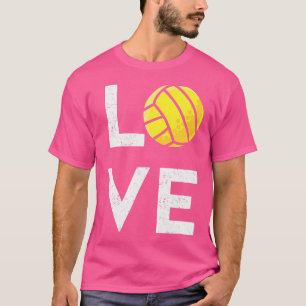 I Kärlek Volleyball Funny Volleyball T Shirt
