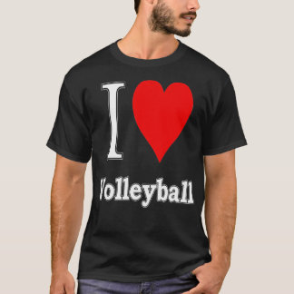 I kärlek volleyball I kärlek sport Marathon volley T Shirt