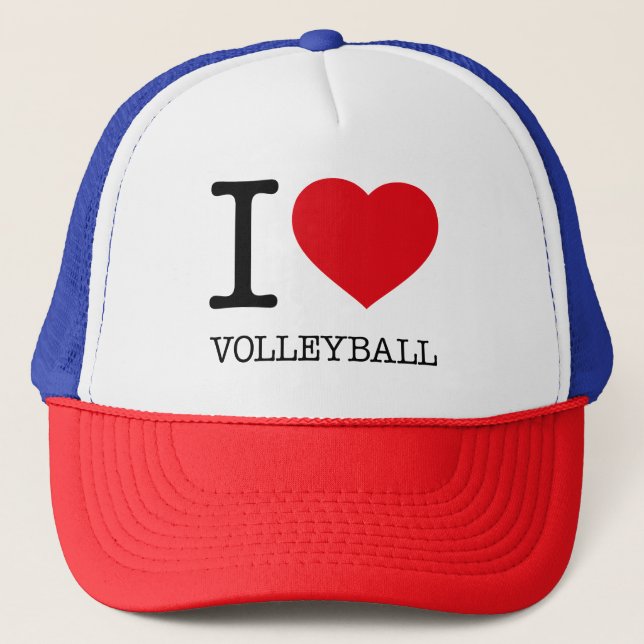 I KÄRLEK VOLLEYBALL KEPS (Framsida)
