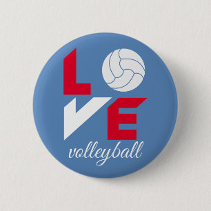I Kärlek volleyball Knapp