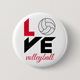 I Kärlek volleyball Knapp