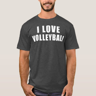I kärlek Volleyball sport Gift T Shirt