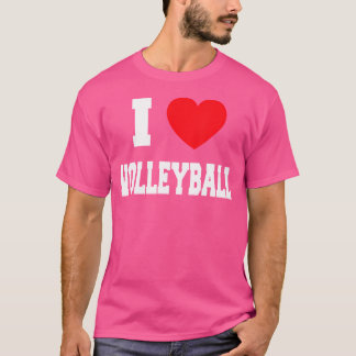 I Kärlek Volleyball T Shirt