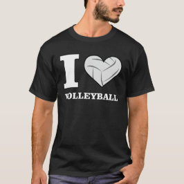 I Kärlek Volleyball T Shirt