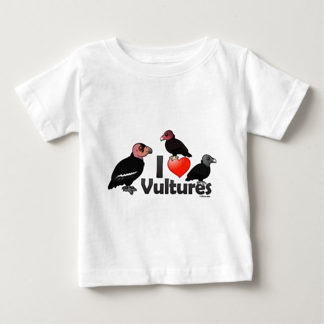 I Kärlek Vultures (Nordamerika) Tee (Framsida)