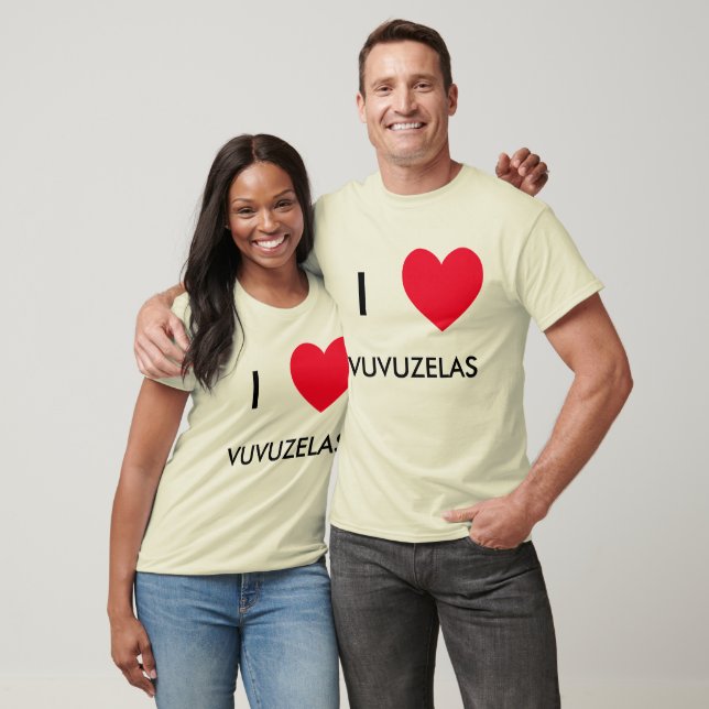I kärlek VUVUZELAS! VUVUZELAS-skjortor Tröja (Unisex)