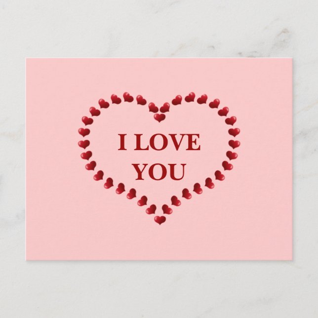 I KÄRLEK ....... VYKORT (Framsida)