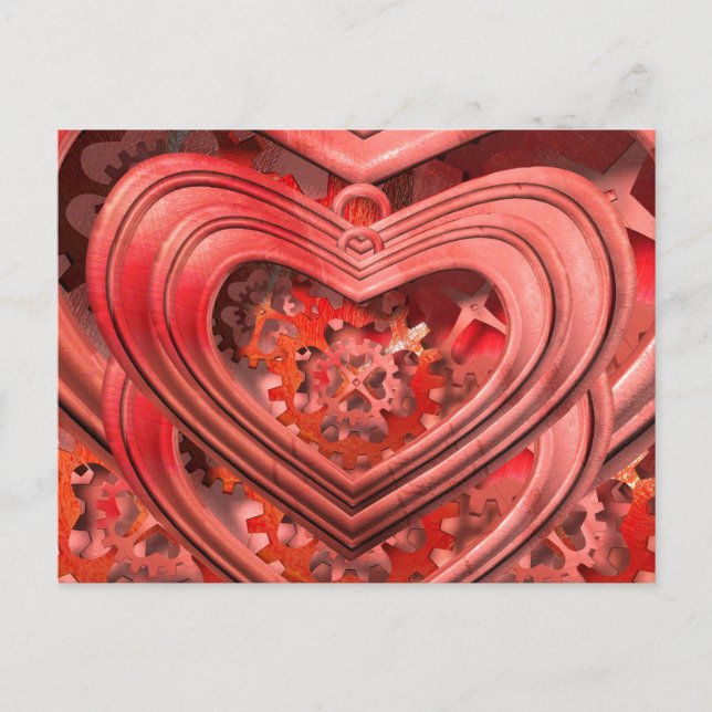 I KÄRLEK VYKORT (Framsida)