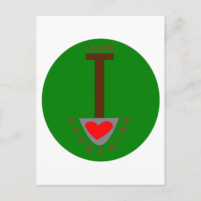 I Kärlek  vykort (Framsida)