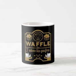 I kärlek Waffles Kaffemugg
