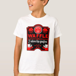 I kärlek Waffles T Shirt