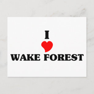 I kärlek Wake Forest Vykort
