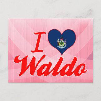 I Kärlek Waldo, Maine Vykort
