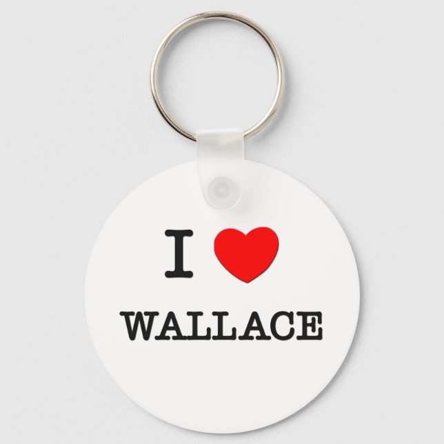 I Kärlek Wallace Nyckelring (Framsida)