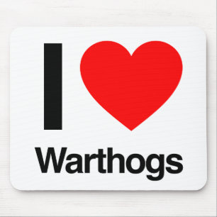 i kärlek warthogs musmatta
