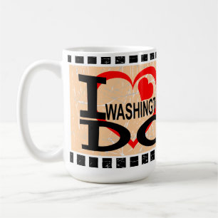 I kärlek Washington D.C. - Mugg