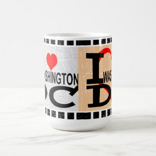 I kärlek Washington D.C. - Mugg