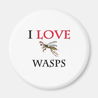 I Kärlek Wasps Magnet